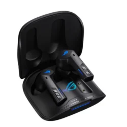 1484-asus-rog-cetra-true-wireless-speednova-anc-auriculares-gaming-inalambricos-negros ASUS ROG Cetra True Wireless SpeedNova, écouteurs gaming avec éclairage Aura RGB.
