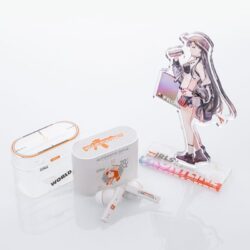 417GbPkgaFL._AC_ Vue des écouteurs Moondrop NEKOCAKE GFL et de leur emballage thématique Girls' Frontline.