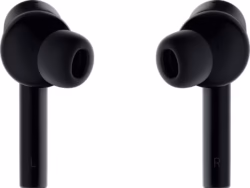 Vue des écouteurs Razer Hammerhead Pro HyperSpeed sortis du boîtier, montrant le design.