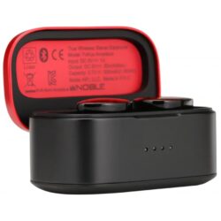 noble-fokus-amadeus (1) Boîtier de recharge du Noble FoKus Amadeus avec son capot rouge métallique, supportant la charge Qi.