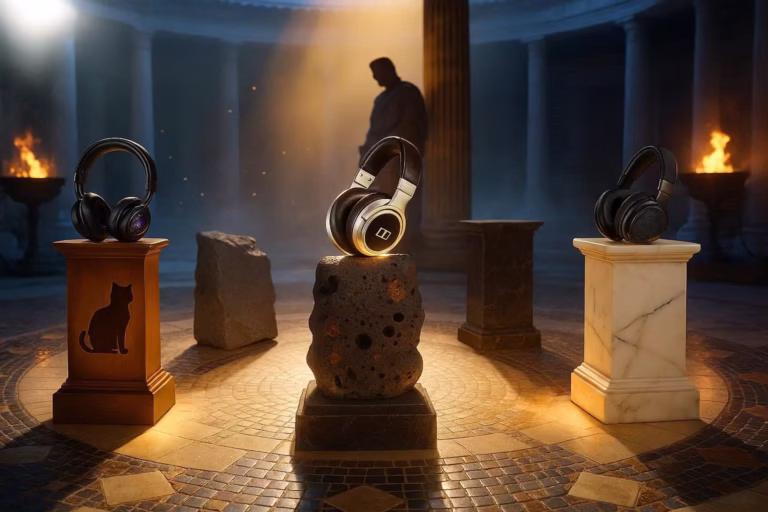 Casque hi-fi débutant - Stratège Audio, guide d'achat casque audiophile, studio romain-tech.