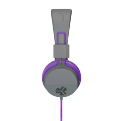 4658-jlab-jbuddies-studio-auriculares-para-ninos-plegables-violeta-especificaciones Gros plan sur les coussinets d'oreille Cloud Foam du JLab JBuddies Studio pour un confort exceptionnel.