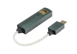 51o0NYDJoUL._SL1500_ Le iFi GO link Max avec sa collection d'adaptateurs (USB-A, USB-C, Lightning).