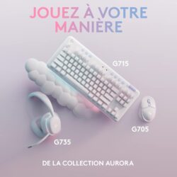61ROlqqyKRL._AC_SL1500_ Un utilisateur configurant les filtres vocaux Blue VO!CE du micro G735 via le logiciel Logitech G HUB sur PC.