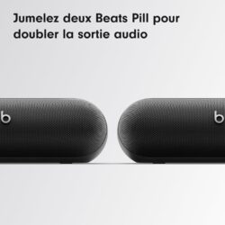 71E64qvtVkL._AC_SL1500_ L'enceinte Beats Pill 2024 avec sa dragonne de transport amovible.