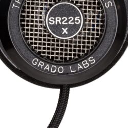 Vue des nouveaux coussinets F Cushion texturés équipant le Grado SR225x.