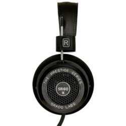 Détail des coques polymère et de l'arceau rembourré du Grado SR60x.