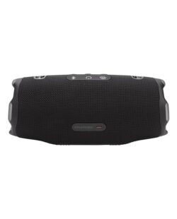 jbl-charge-6-noir-45-w (2) Détail du tissu résistant et de la certification IP68 de la JBL Charge 6.