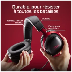 Détail de la mousse à mémoire de forme sur les oreillettes.