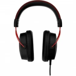 2381-hyperx-cloud-alpha-auriculares-gaming-negro-rojo-comprar Détail de la structure en aluminium rouge du casque HyperX Cloud Alpha.