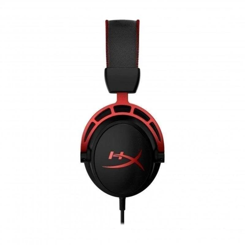 Vue des haut-parleurs 50mm à double chambre de l'HyperX Cloud Alpha.