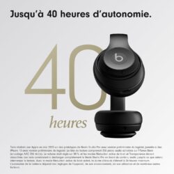 Casque Beats Studio Pro plié pour le transport