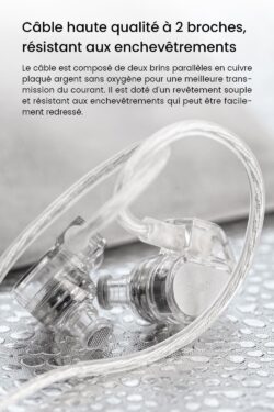 Contenu complet de la boîte et accessoires du Tanchjim Bunny.