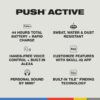 Skullcandy Push Active montrant les embouts silicone et le design ergonomique.