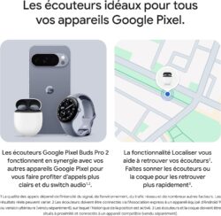Pixel Buds Pro 2 portés montrant le maintien sécurisé.