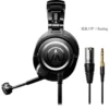 Casque ATH-M50xSTS plié pour le transport.