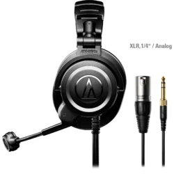 Audio_Technica_ATH_M50xSTS_StreamSet___Digital_casque_over_ear@@1891994_5 Casque ATH-M50xSTS plié pour le transport.