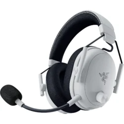 Vue de profil du Razer BlackShark V3 Pro montrant les commandes haptiques.