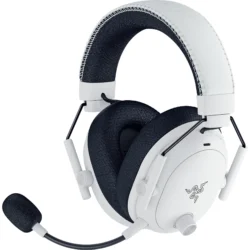Casque gaming Razer BlackShark V3 Pro noir avec micro amovible.