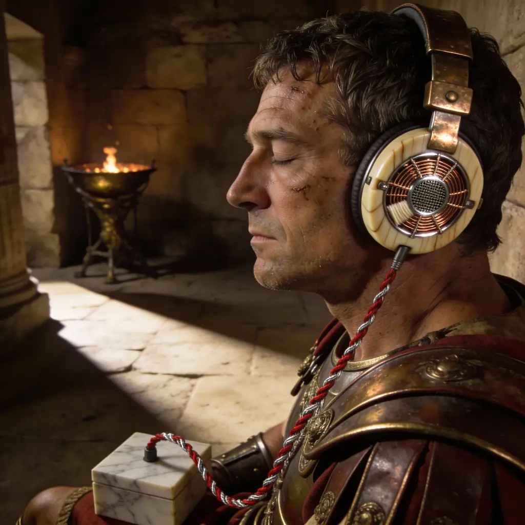 Sennheiser HD 599 : le confort magistral du son ouvert 2 Casque audiophile ouvert type Sennheiser HD 599 scène romaine immersion spatiale