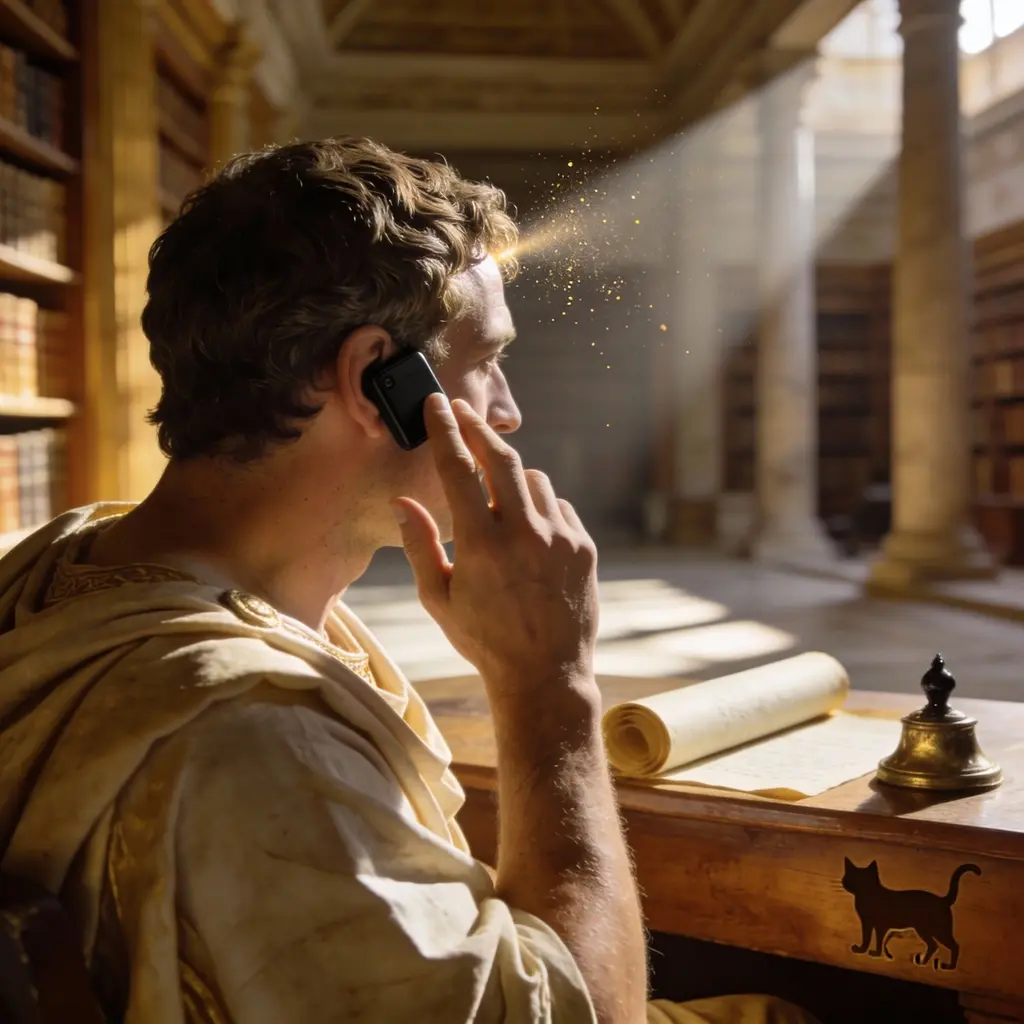Le futur du silence : parlez à votre IA sans même sortir votre parchemin.