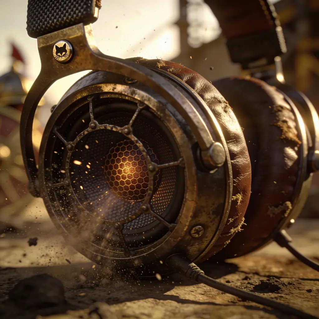 Transducteurs graphène casque gaming - Technologie audio FPS - MeowChip.