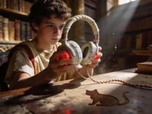 Sécurité auditive enfant - Casque 85dB dépassé - Style Romano-Tech MeowChip