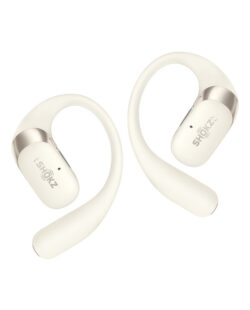 shokz-openfit-2-couteurs-sans-fil- Écouteurs Shokz OpenFit 2+ noirs avec design ergonomique à oreilles libres