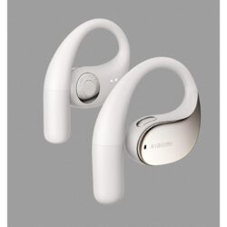 2794-xiaomi-openwear-stereo-auriculares-inalambricos-bluetooth-cancelacion-de-ruido-beige-arena-comprar Détail du design ouvert des écouteurs Xiaomi OpenWear Stereo.