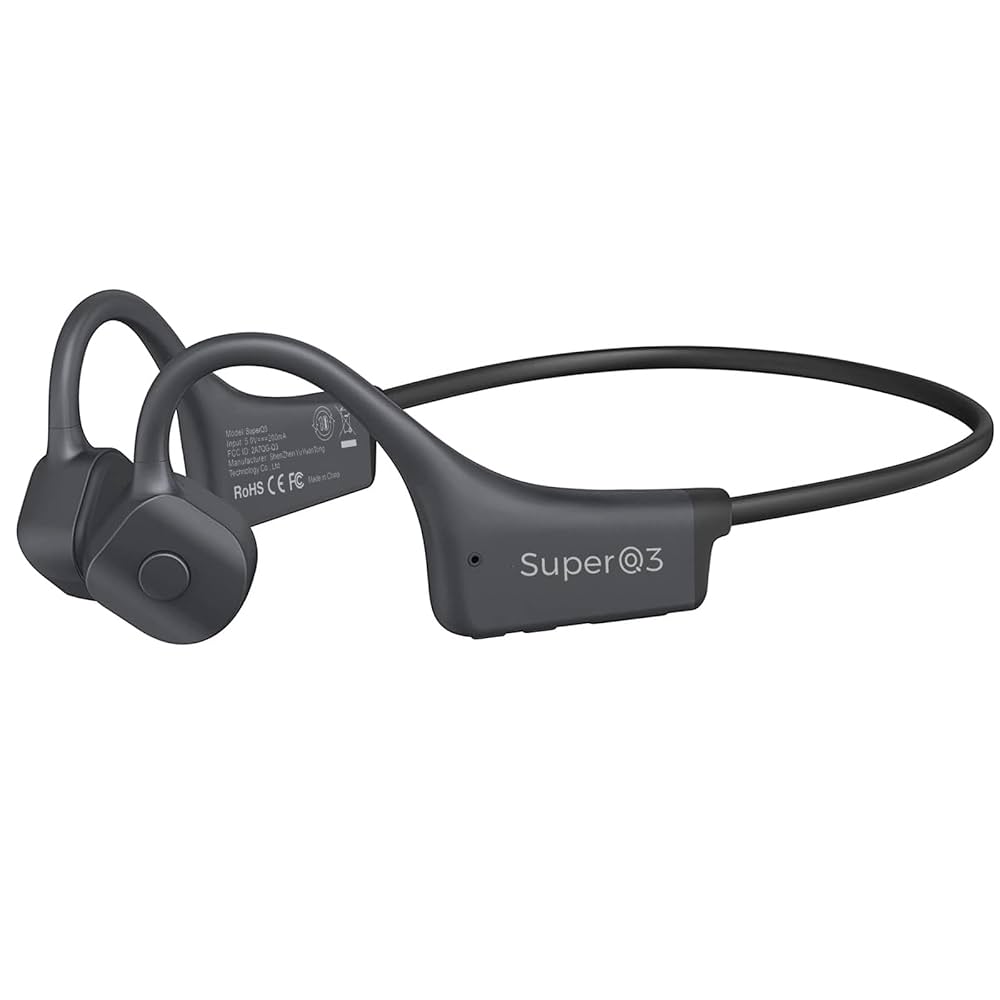 YouthWhisper Pro – Casque de natation IP68 avec MP3 32 Go et autonomie 12h