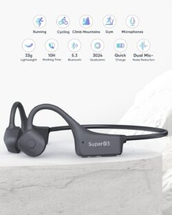 61EjmHkmvWL._AC_SL1500_ YouthWhisper Pro montrant sa flexibilité à 360 degrés en titane.