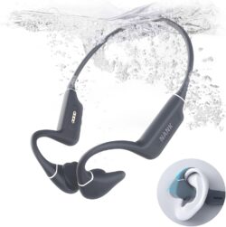 61Ql8Sl9XpL._AC_SL1500_ Casque à conduction osseuse Naenka Runner Diver 2 gris pour natation.