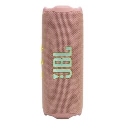 6223-altavoces-jbl-flip-7-inalambricos-bluetooth-35w-ip67-rosa-bateria-14h-portatil-opiniones Boutons de contrôle et indicateur Bluetooth de la JBL Flip 7.