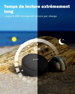 Vue latérale des boutons de contrôle de l'enceinte vélo Inwa.