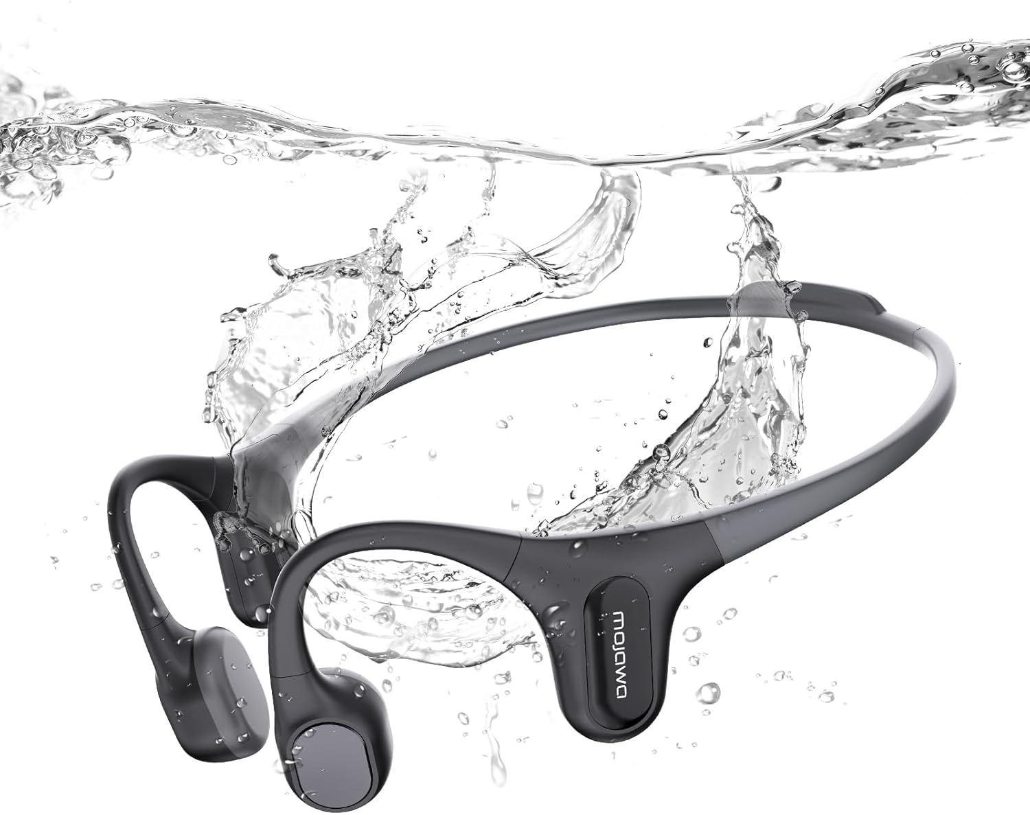 Mojawa Run Plus – Casque de natation IP68 avec MP3 32 Go et basses renforcées