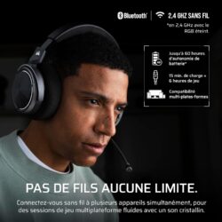 81bE54G7HLL._AC_SL1500_ Zoom sur les commandes physiques situées sur les oreillettes du Virtuoso MAX.