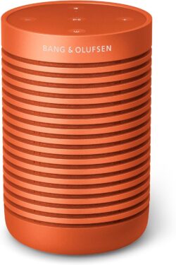 Enceinte Bang & Olufsen Beosound Explore en aluminium noir anthracite.