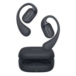 Ecouteurs-sans-fil-Huawei-FreeArc-Bluetooth-Noir (1) Écouteurs Huawei FreeArc noirs avec design C-bridge innovant.