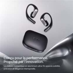 Ecouteurs-sans-fil-a-conduction-aerienne-True-Wirele-Shokz-OpenFit-Pro-avec-reduction-de-bruit-Noir (1) Shokz OpenFit Pro – Écouteurs ouverts ANC avec 70h d'autonomie et Dolby Atmos – vue détail