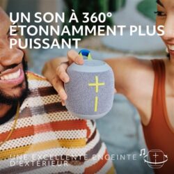 Enceinte-portable-sans-fil-Ultimate-Ears-Wonderboom-4-Bluetooth-Noir (1) Enceinte UE Wonderboom 4 résistante à l'eau