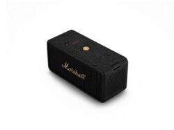 Enceinte-sans-fil-Marshall-Middleton-Noir (6) Comparaison de taille de la Marshall Middleton.