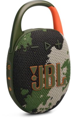 Détail du mousqueton redessiné de la JBL Clip 5.