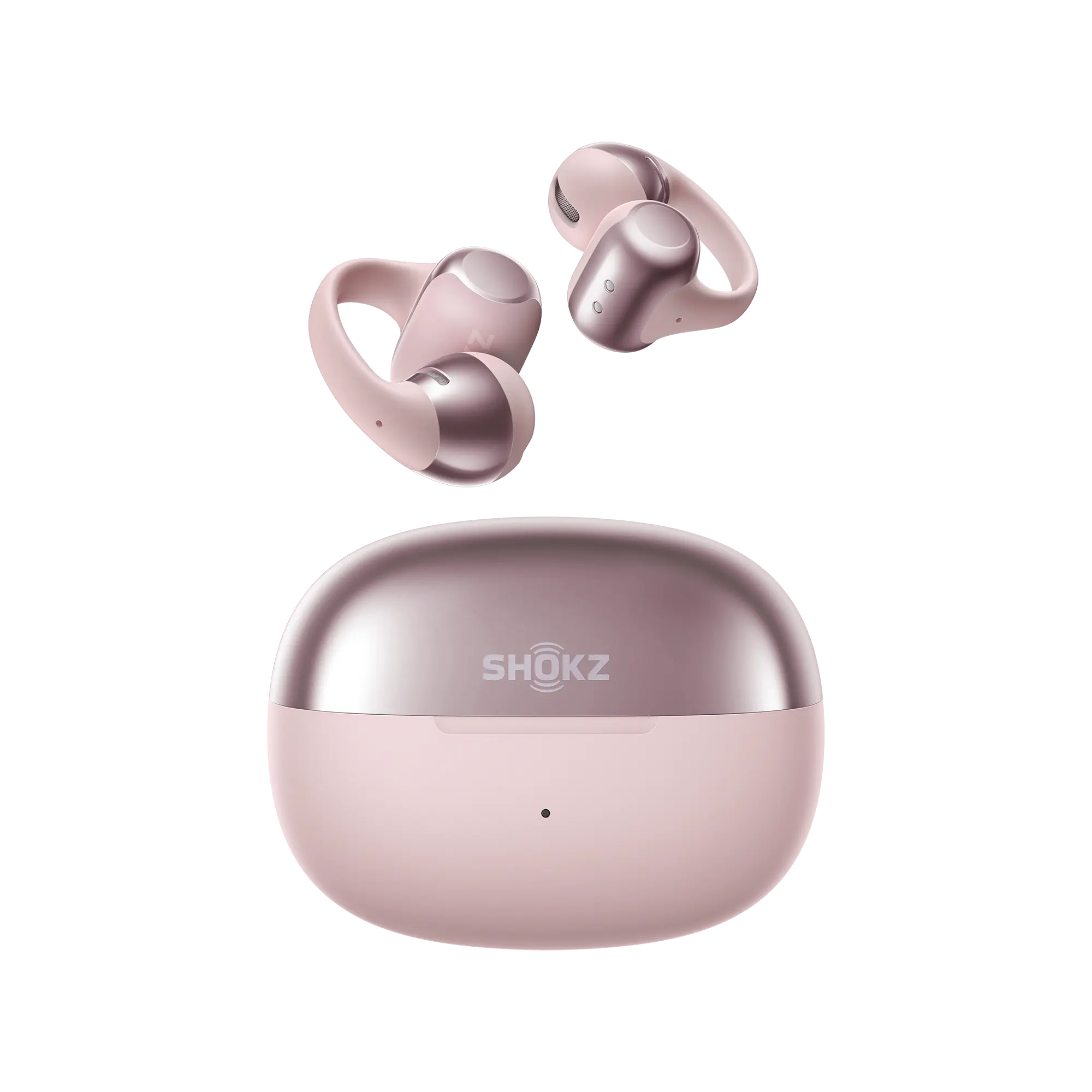 Shokz OpenDots One – Écouteurs open-ear clip-on 6,5g avec basses Bassphere™