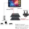 FeinTech AX110 HDMI 2.1 eARC Audio Extractor – Convertisseur pour TV avec Dolby Atmos – vue détail