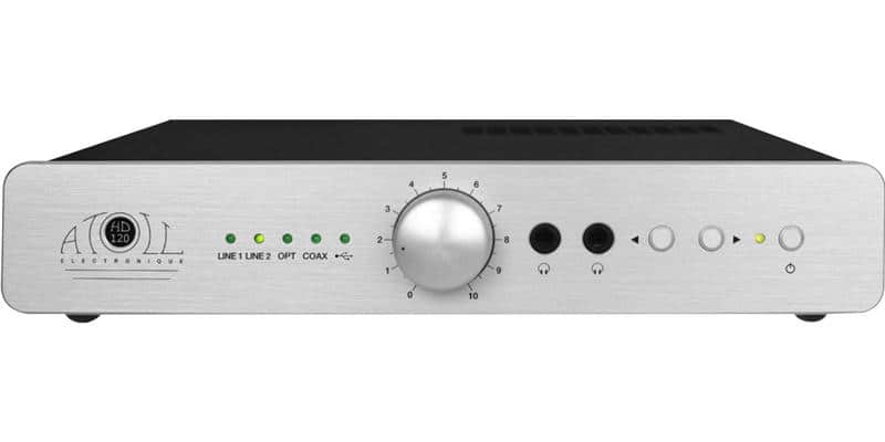 Atoll HD120 Aluminium – Ampli casque DAC Bluetooth pour chaîne hi-fi