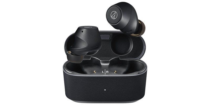 Audio-Technica ATH-CKS30TW+ Noir – Écouteurs True Wireless basses profondes pour sport et gaming