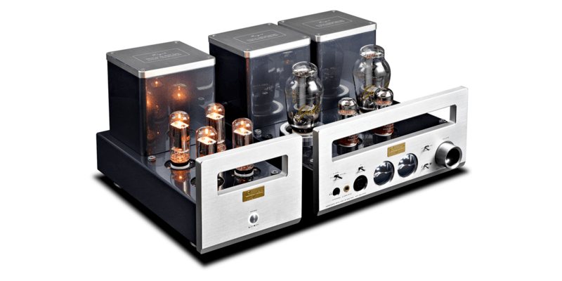 Cayin HA-300 MK2 Silver – Ampli casque et hi-fi à tubes 300B haute puissance