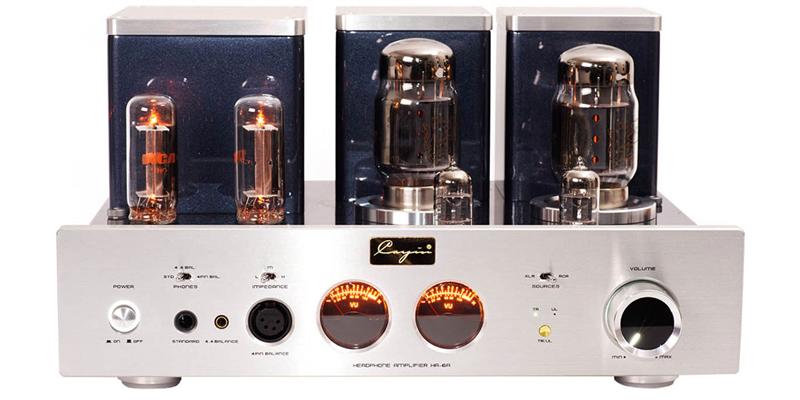Cayin HA-6A Silver – Amplificateur à tubes pour casques audiophiles exigeants