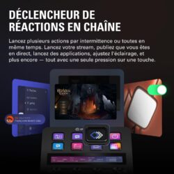 elgato-stream-deck-plus-contr-leur-usb-professionnel-avec-encodeurs-rotatifs-et-barre-tactile-4 Elgato Stream Deck Plus – Contrôleur USB professionnel avec encodeurs rotatifs et barre tactile – vue détail