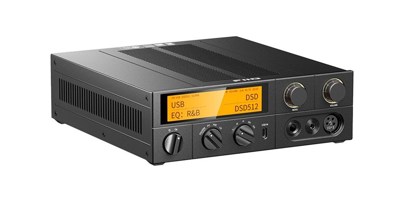 FiiO K17 Noir – Ampli/DAC/Streamer tout-en-un pour casques exigeants